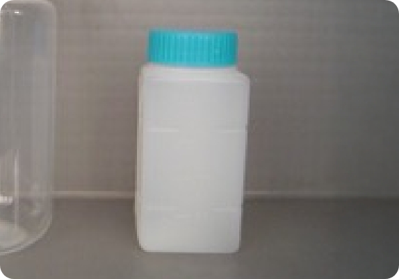 500mL ポリビン（透明）の採水手順